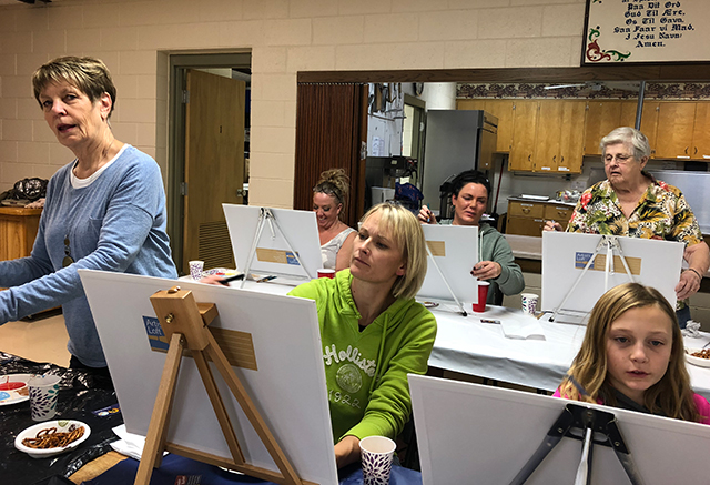 Intergenerational Painting